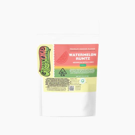 Greenline - Watermelon Runtz - 1/2 oz - Indoor - Indica - 14g - 1
