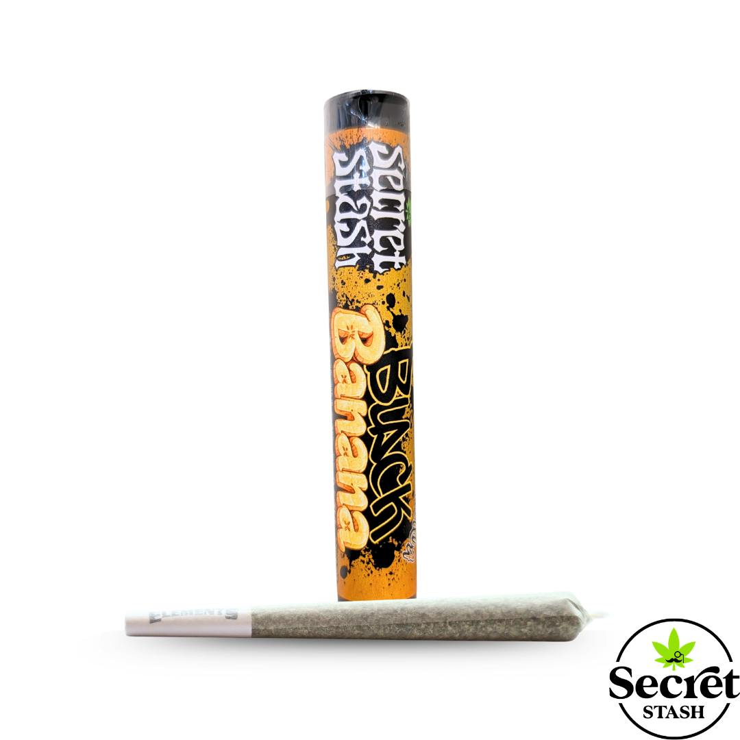 Secret Stash - Secret Stash | Full Bud Pre Roll | Black Banana | 1.2g - 1
