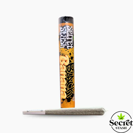 Secret Stash - Secret Stash | Full Bud Pre Roll | Black Banana | 1.2g - 1