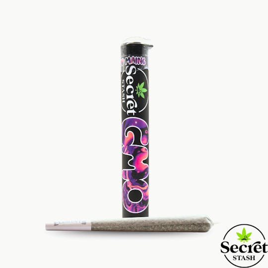 Secret Stash - Secret Stash | Full Bud Pre Roll | GMO | 1.2g - 1