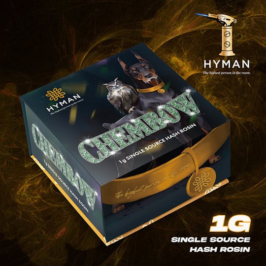 HYMAN - Chembow | 1G Single Source Hash Rosin | HYMAN | REC - 1