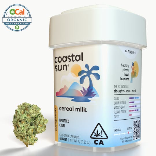 Coastal Sun - Cereal Milk Sungrown Flower 7g - 1