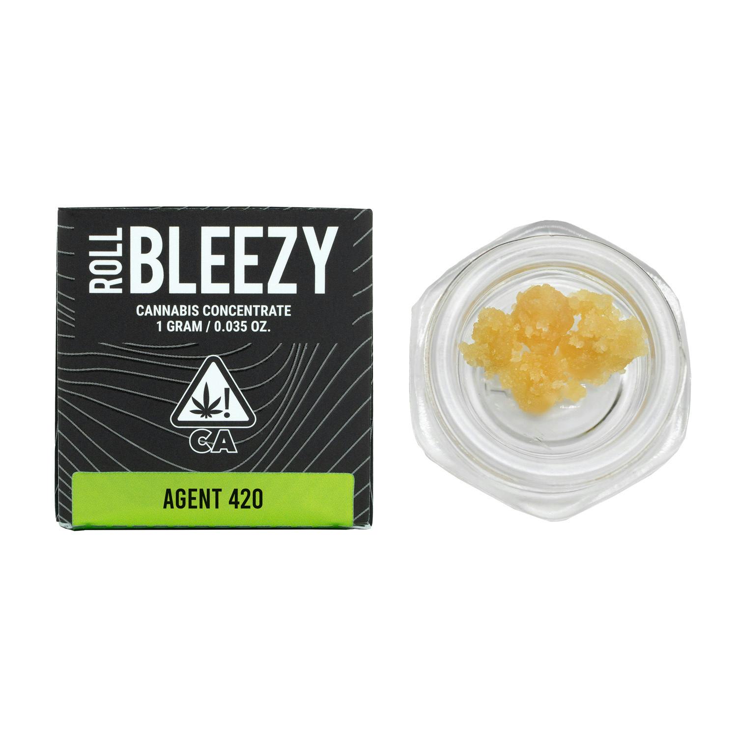 Roll Bleezy - Agent 420 1g Sugar - 1