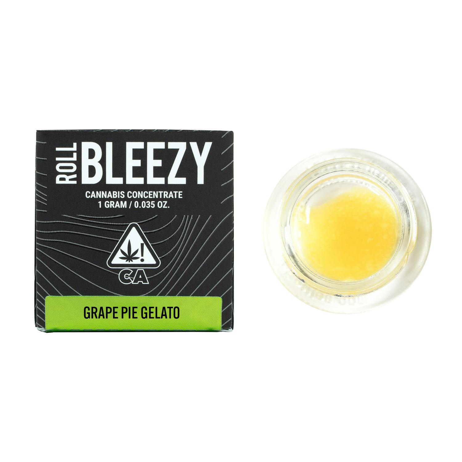 Roll Bleezy - Grape Pie Gelato 1g Sugar - 1