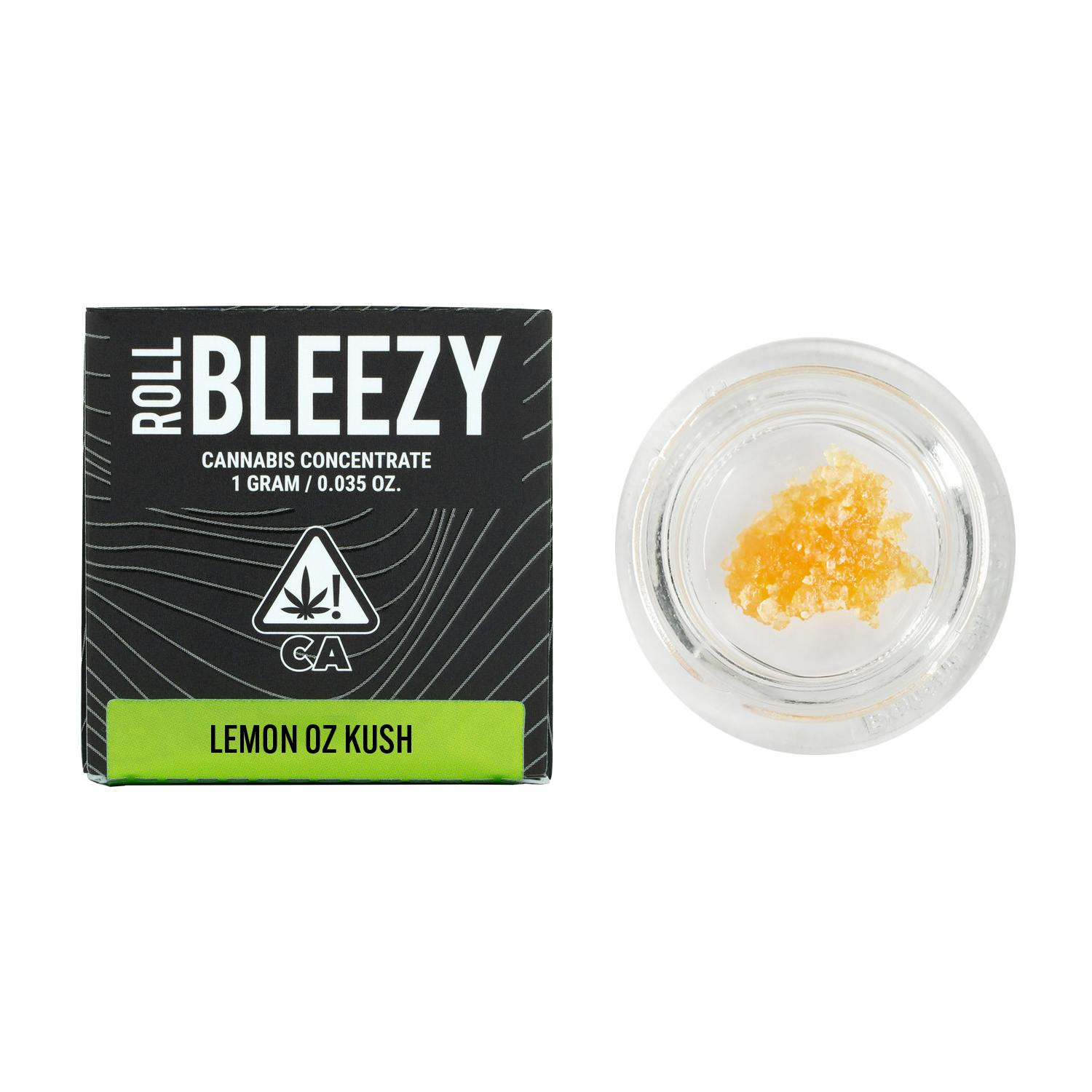 Roll Bleezy - Lemon Oz Kush 1g Sauce - 1