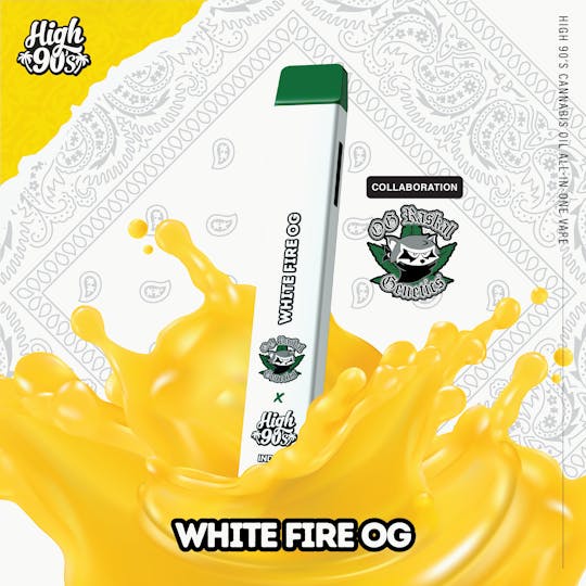 HIGH 90s - High 90s : White Fire OG 1g All-In-One Vape - 1
