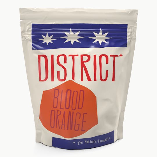 District Cannabis - Blood Orange Chewable Troche - 20mg THC - 1