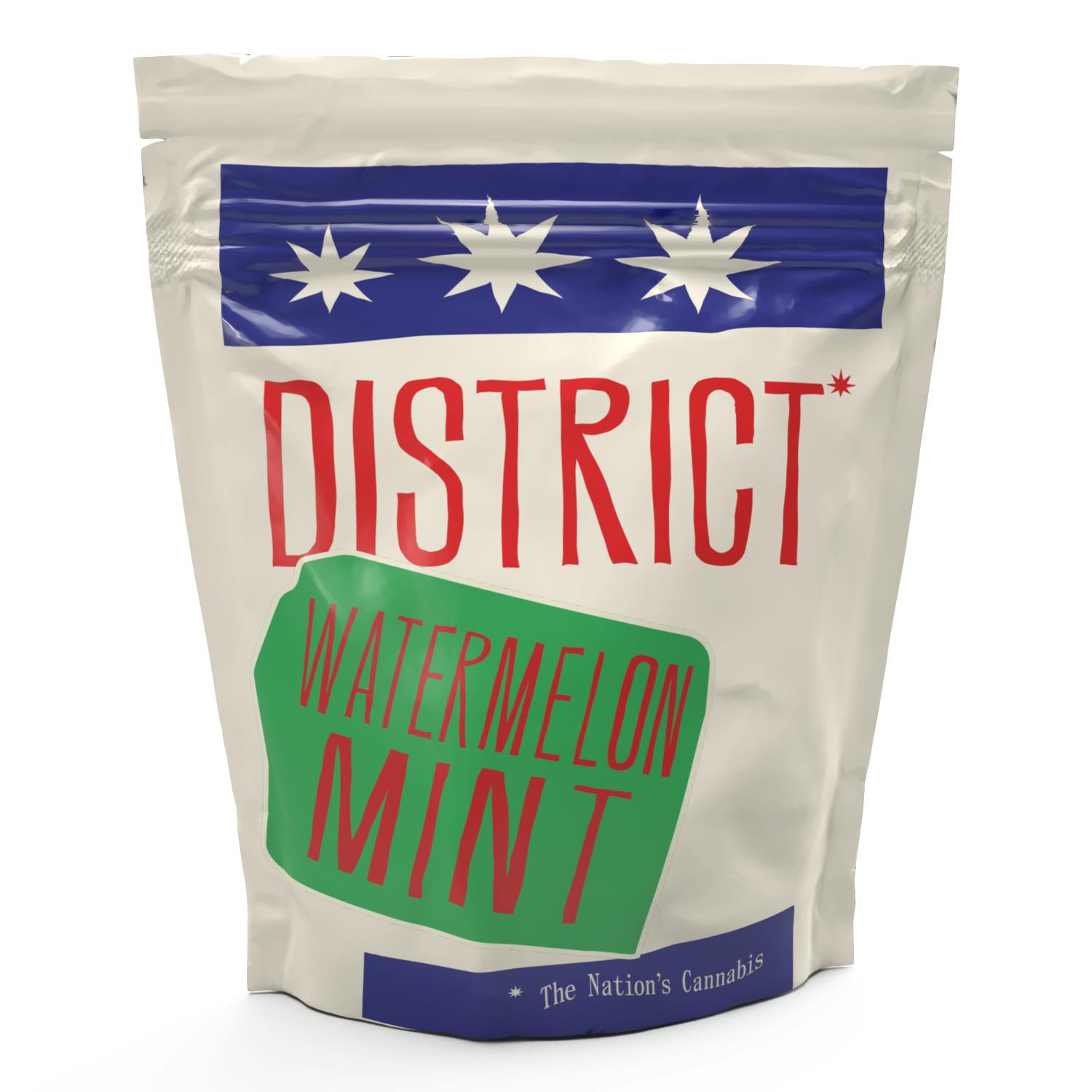 District Cannabis - Watermelon Mint Chewable Troche - 20mg THC - 1