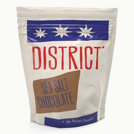 District Cannabis - Sea Salt Chocolate - 10mg THC - 1