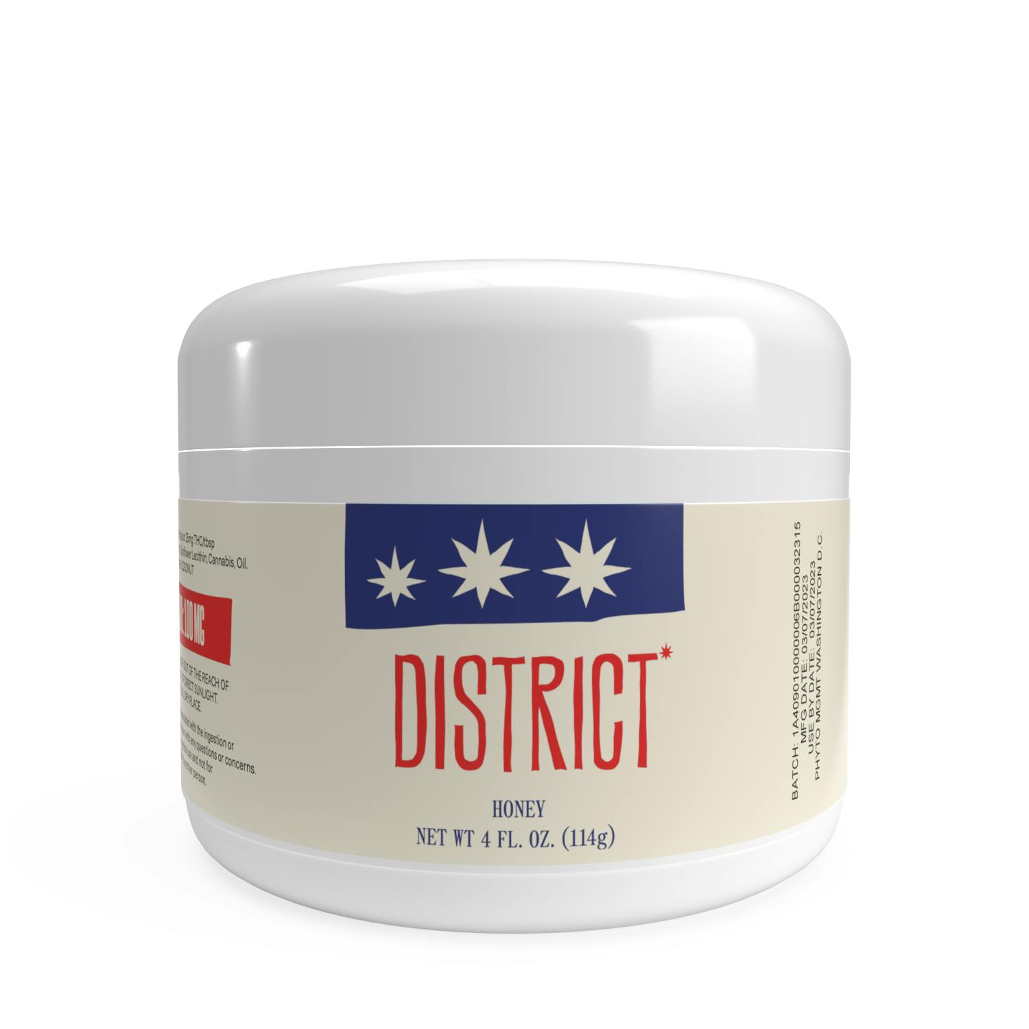 District Cannabis - Infused Honey - 400mg THC - 1