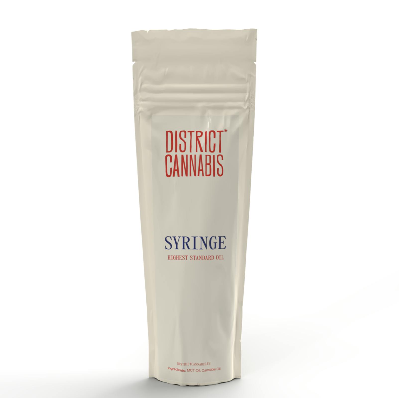 District Cannabis - Distillate Syringe - 500mg CBD - 1