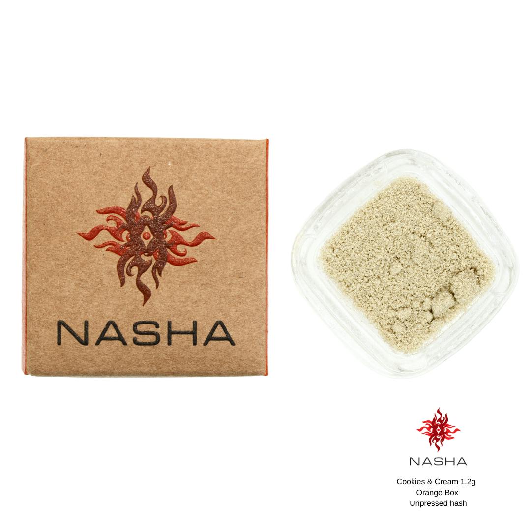 NASHA - Cookies & Cream Orange Unpressed 1.2 (Coastal Prairie) - 1
