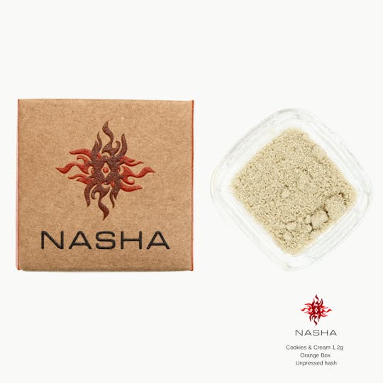 NASHA - Cookies & Cream Orange Unpressed 1.2 (Coastal Prairie) - 1