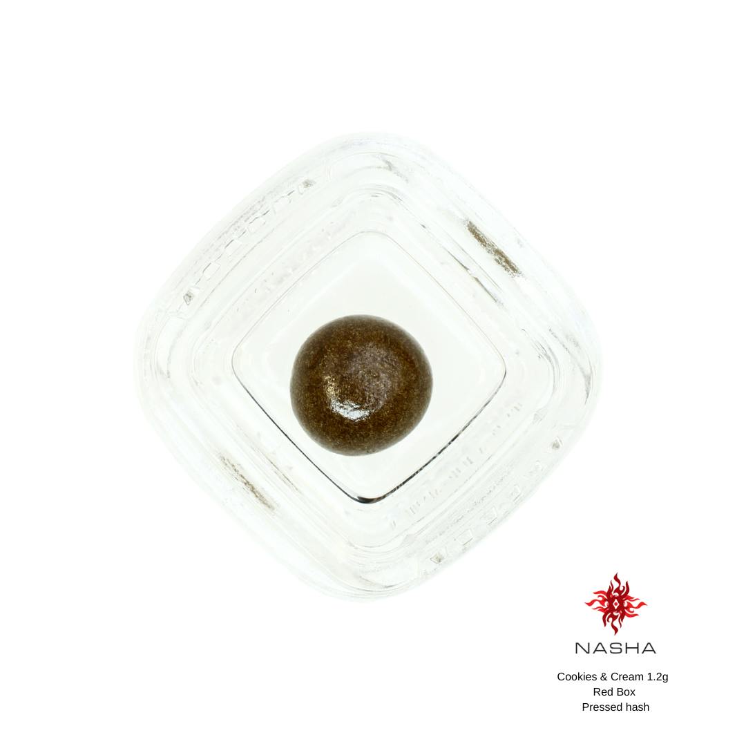 NASHA - Cookies & Cream Red Pressed 1.2g (Coastal Prairie) - 1