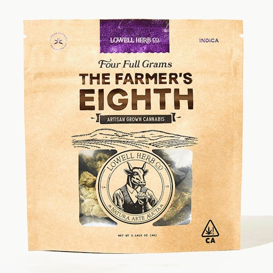 Lowell Herb Co. - 4g Farmers Eighth | Oreoz (Indica) - 1