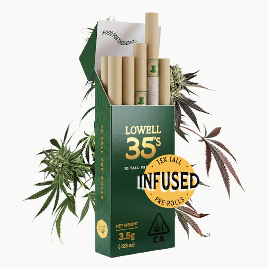 Lowell Herb Co. - Lowell Infused 35's | 3.5g Pre-Roll Pack | Mind Safari (Hybrid) - 1