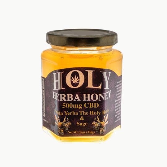 Holy Herbajuana - 12oz Holy Herb CBD Honey 500mg - 1