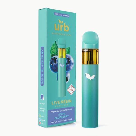 Urb NM - Urb - 2.7g AIO - Sour Blueberry - 1