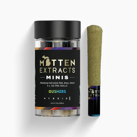 Mitten Extracts - Mitten Extracts | Gushers | Infused Minis | 2.5g | 5pk - 1