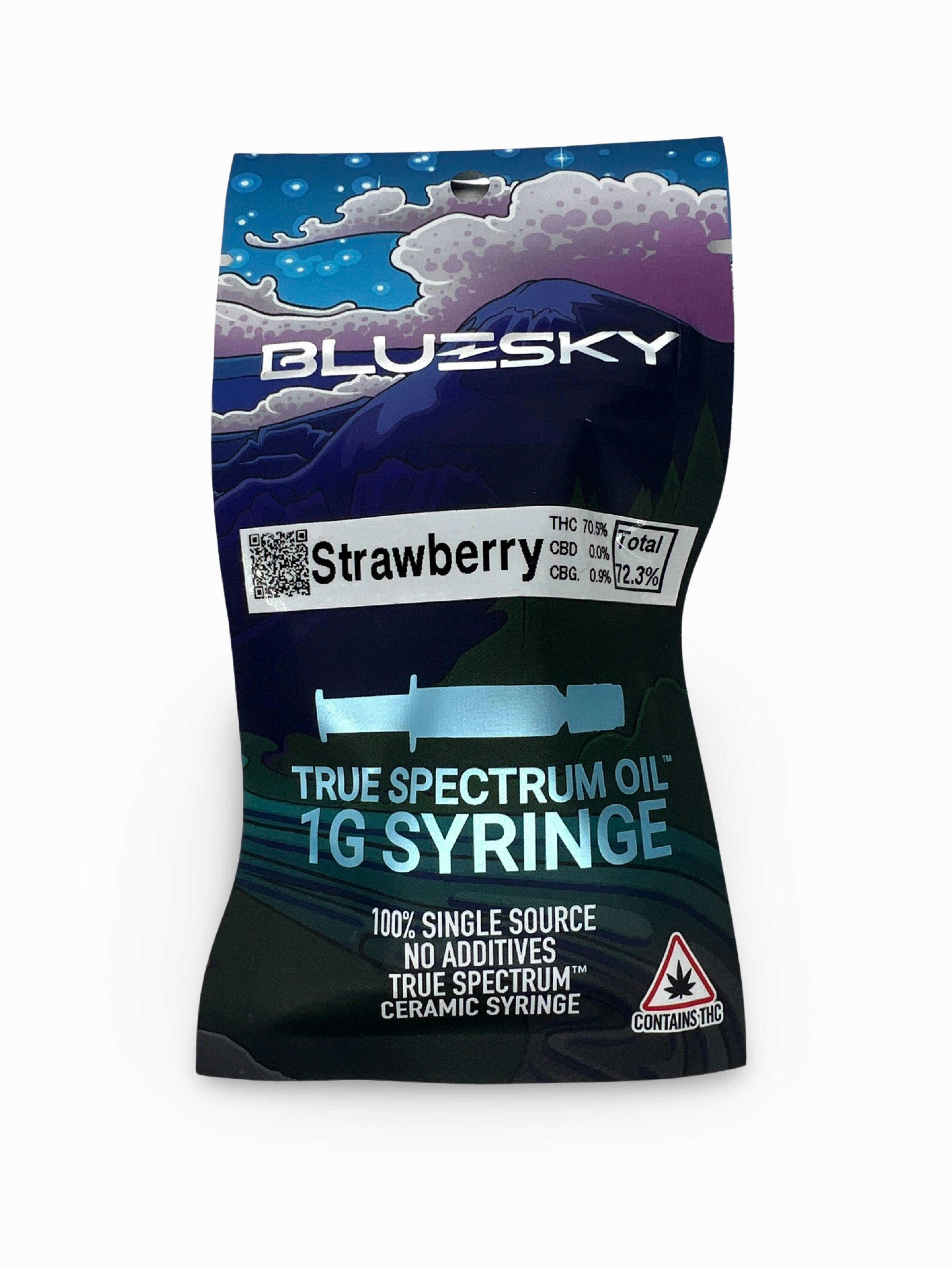 Indico - Strawberry 1g TSO Syringe - Blue Sky - 1
