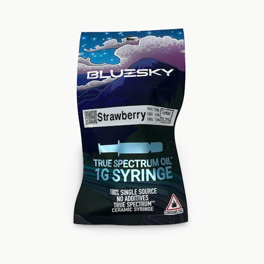 Indico - Strawberry 1g TSO Syringe - Blue Sky - 1
