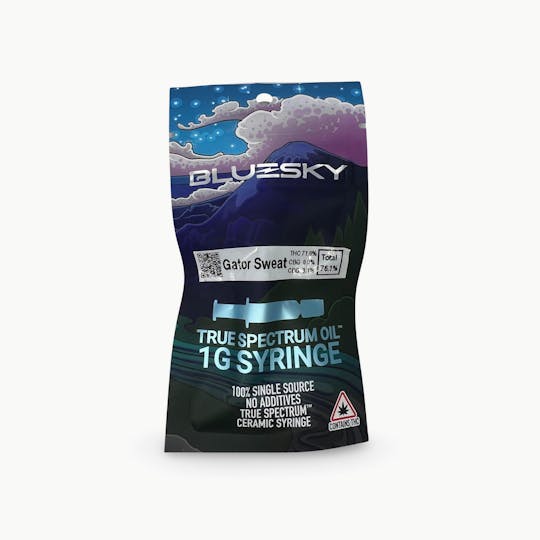 Indico - Gator Sweat 1g TSO Syringe - Blue Sky - 1