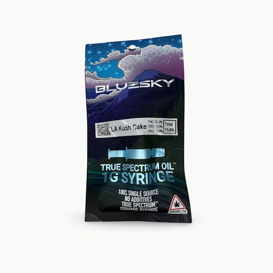 Indico - LA Kush Cake 1g TSO Syringe - Blue Sky - 1