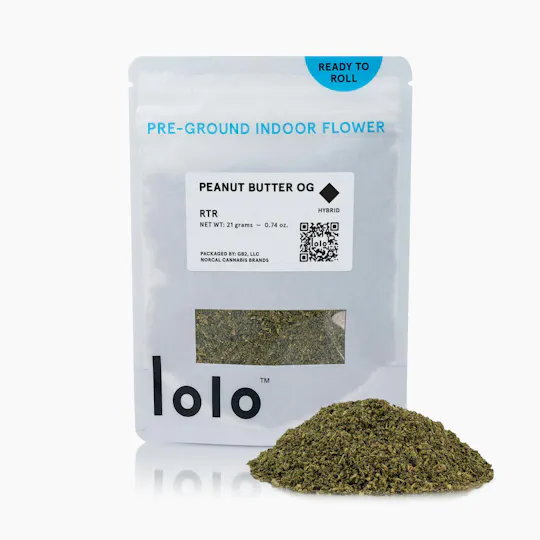 lolo - lolo | Peanut Butter OG | Indoor Ready To Roll | 21g - 1