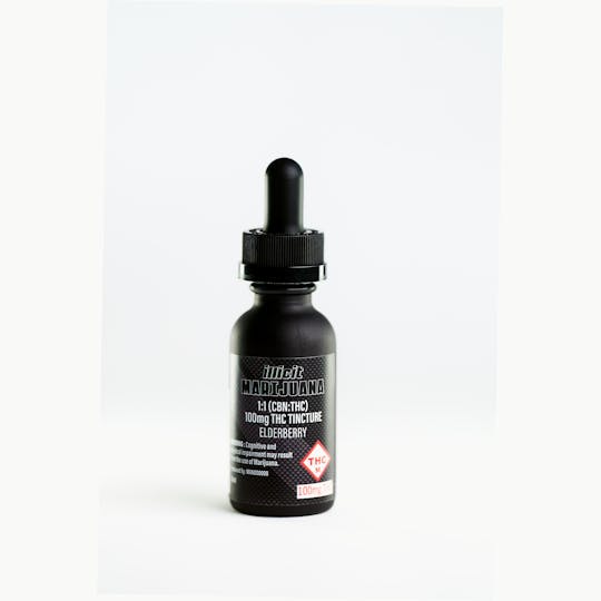 ILLICIT - Elderberry Cannabis Tincture 100mg - 1