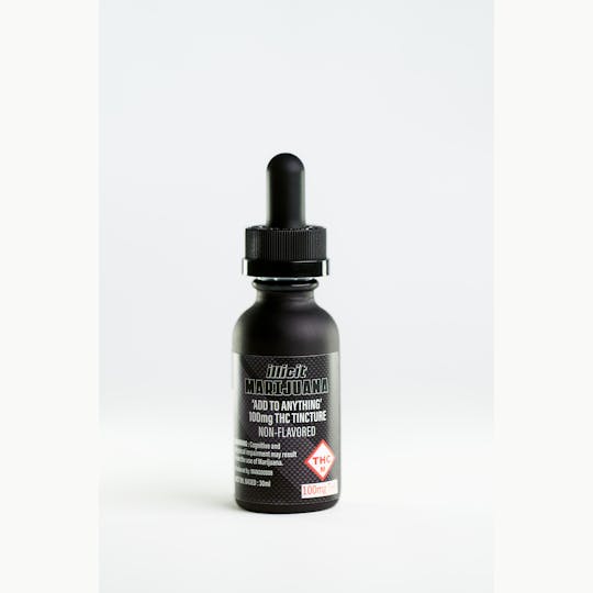 ILLICIT - Add to Anything Cannabis Tincture 100mg - 1