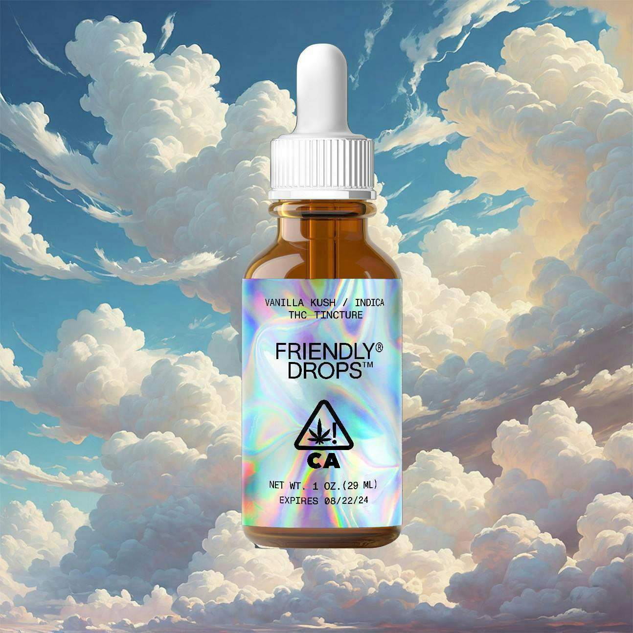 Friendly Brand - Friendly Brand | Friendly Drops | Vanilla Kush | Tinctures | 1000mg | 30ml - 1