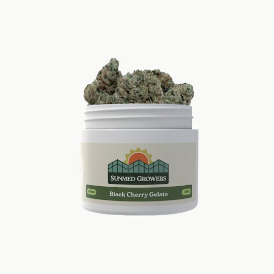 SunMed Growers - Black Cherry Gelato Flower (7g) - 1