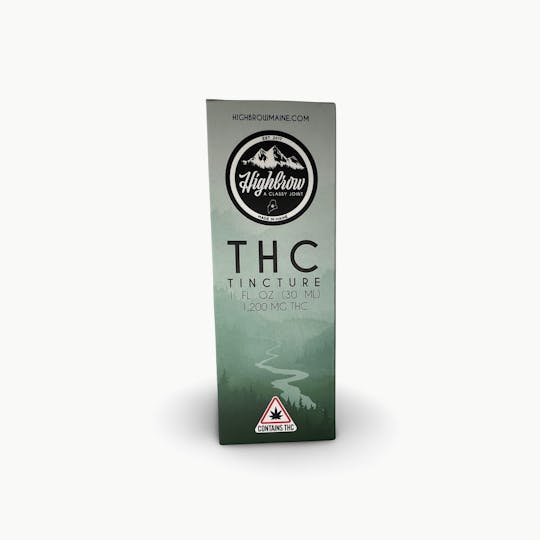 Indico - 1,200mg THC Tincture - Highbrow - 1