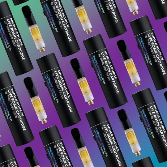 Third Shift Resin - Dole Whip .5g Live Rosin Cartridge - 1