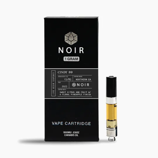 Timeless Vapes - Cindy 99 | NOIR Live Resin Cartridge | 0.5g - 1