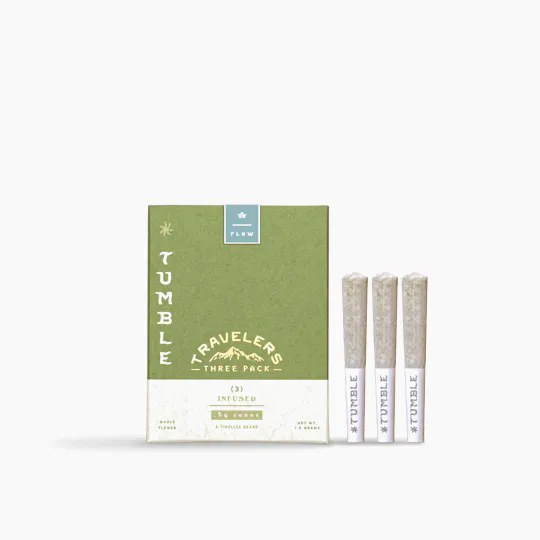 Timeless Vapes - Cherry Frost | Tumble Travelers Infused Minis | 0.5g each | 3pk - 1