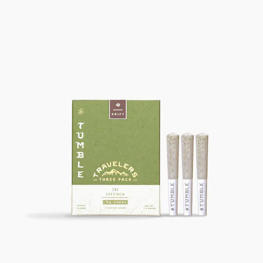 Timeless Vapes - GDP | Travelers Infused Minis | 0.5g each | 3pk - 1