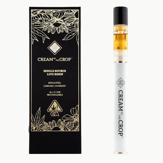 Cream of the Crop - Georgia Peaches | Live Resin All-In-One Vape | 0.5g - 1