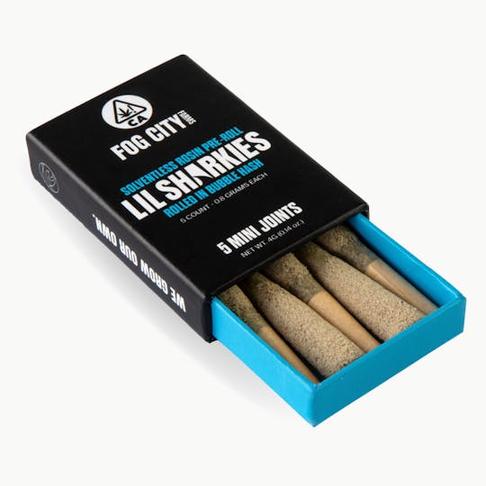 Fog City Farms - Lil Sharkies Solventless Infused Mini Preroll 5pk | 4g - 1