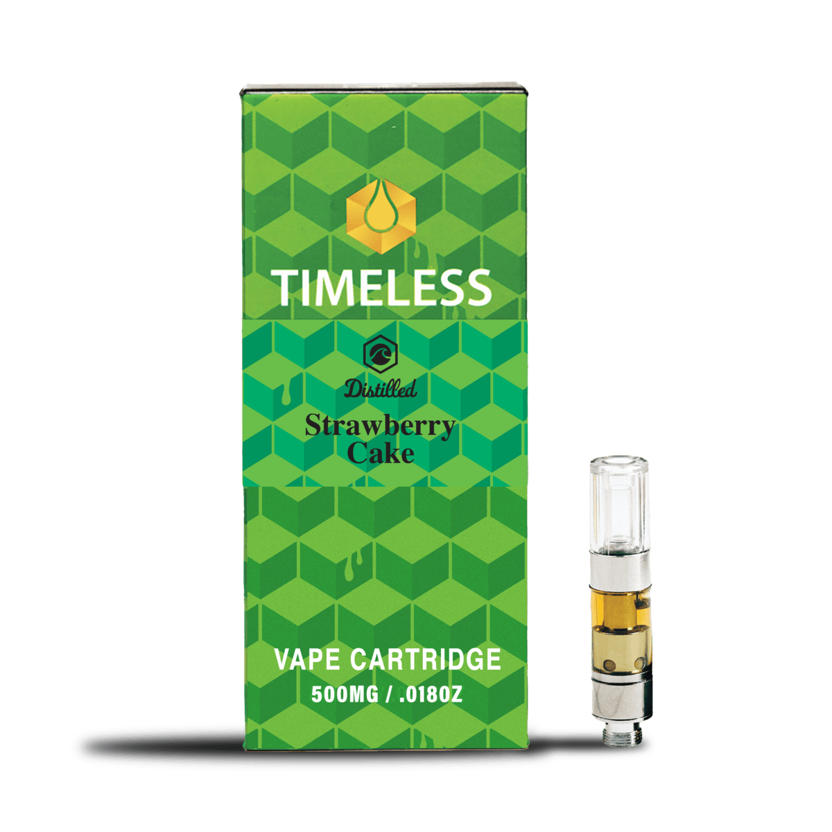 Timeless Vapes - Strawberry Cake | CHILL Cartridge | 0.5g - 1
