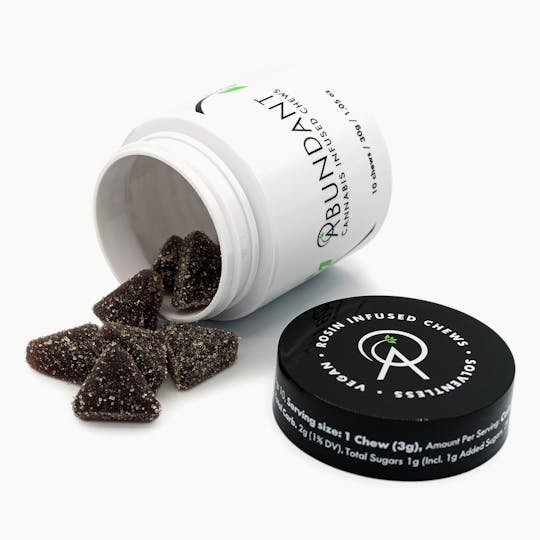 Abundant Organics - Blueberry Rosin Chews - 100mg - 1