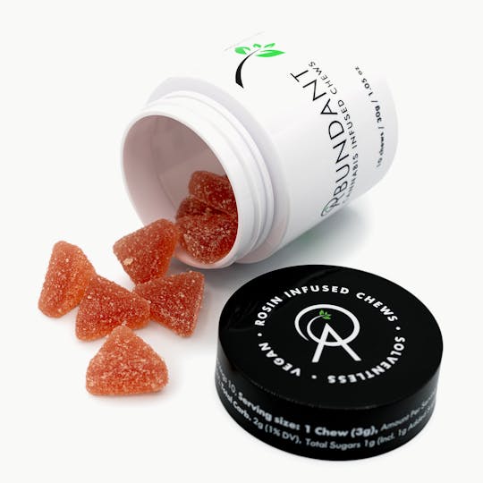 Abundant Organics - Watermelon Rosin Chews - 100mg - 1
