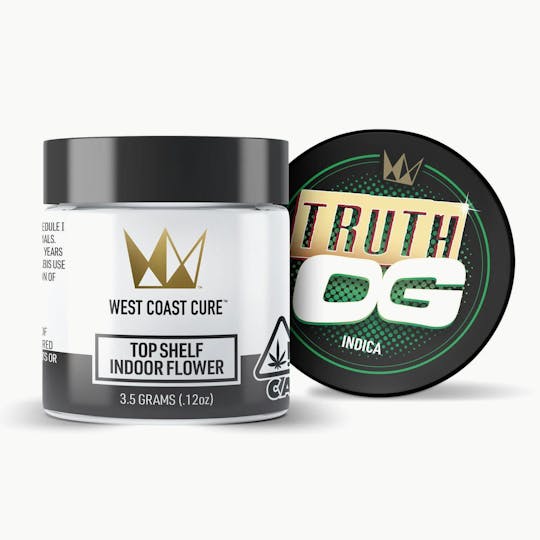 West Coast Cure - Truth OG - 3.5G Top Shelf Flower - 1