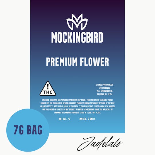 Mockingbird - Mockingbird Premium Flower: Jadelato 7g bag - 1