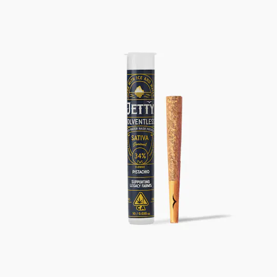 Jetty Extracts - Pistachio | Live Rosin Infused Joint | 1g - 1