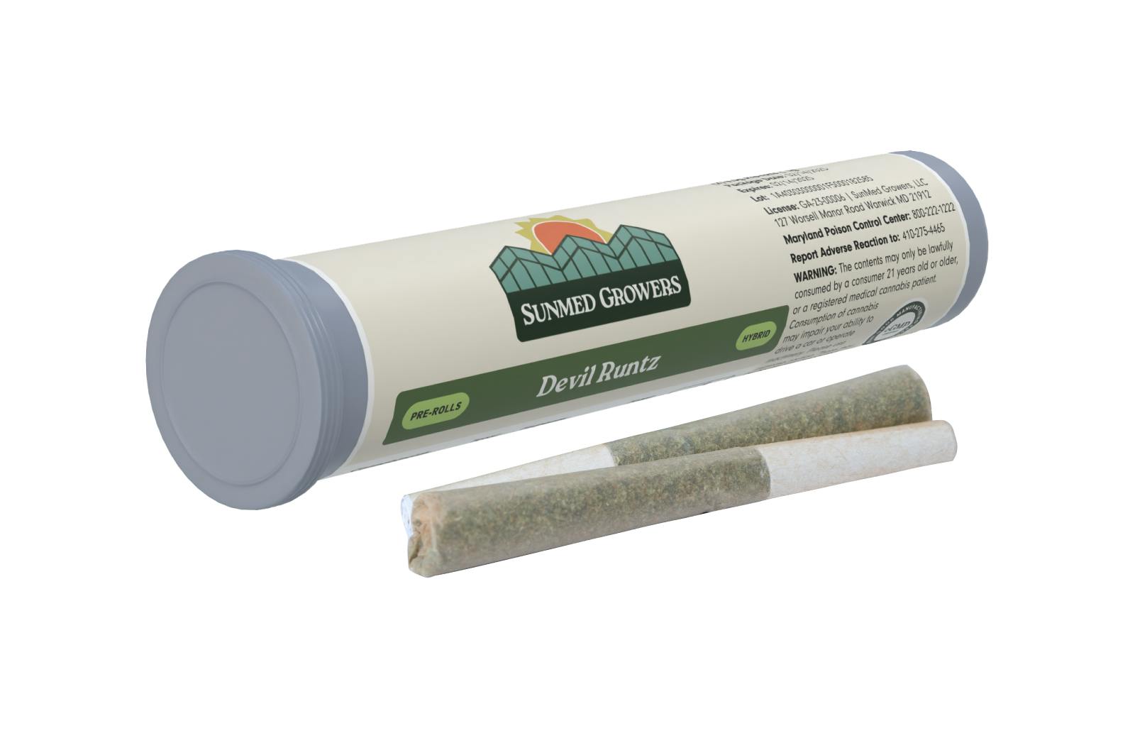 SunMed Growers - Devil Runtz Pre Roll 0.5g/2 Pack - 1