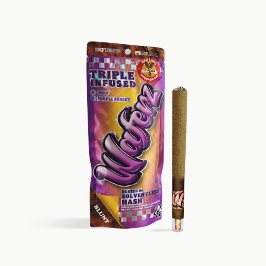Waferz - Waferz Triple Infused Blunt: Oreo x Purple Sunset (1.3g) - 1