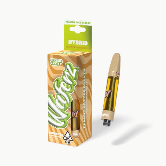 Waferz - Waferz Classic Carts: Peanut Butter Breath (1g) - 1