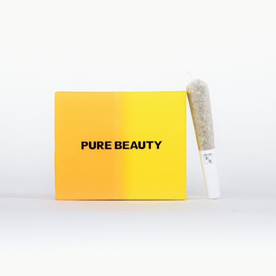 Pure Beauty - Sativa | Infused Solventless 5pk (2g) Pre-Rolls | Indoor Cannabis Flower - 1