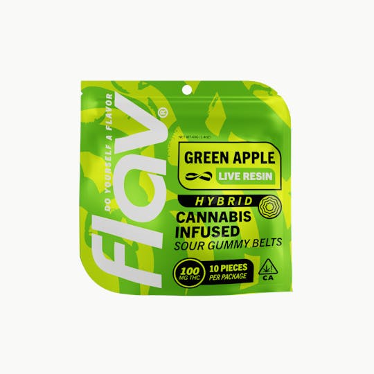 Flav - Candy - Belt - 100mg - Live Resin - Apple - Hybrid - 1